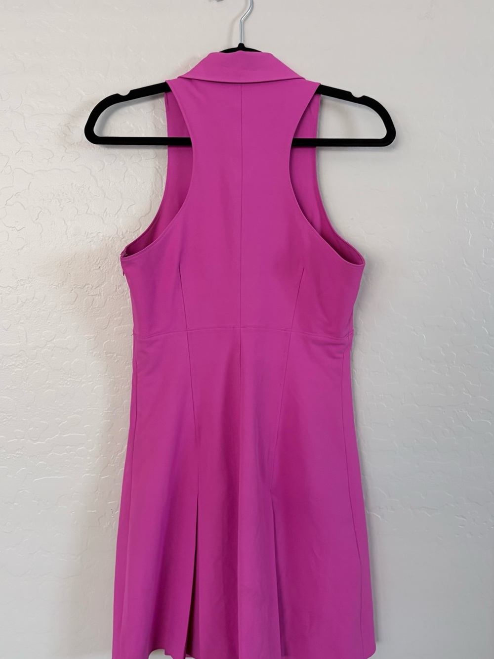 Cinq a Sept Cassette Pleated Collared Mini Dress Pink Lilac Size 2Listing Descri - Picture 4 of 15